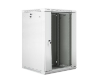 LANBERG Szafa instalacyjna wisząca 19 18U 600X600mm szara (drzwi szklane) WF01-6618-10S - 455400 - zdjęcie 3